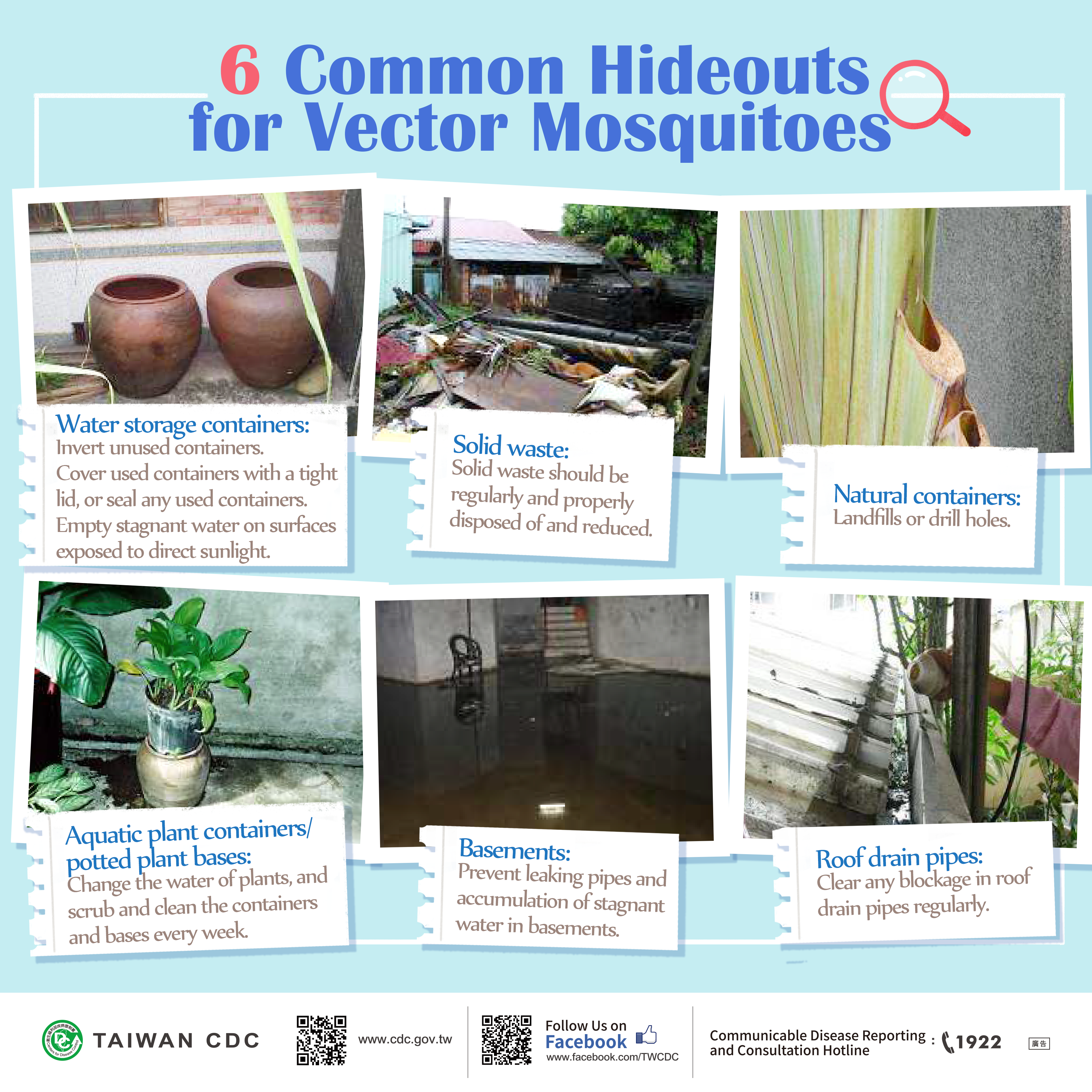 6 Common Hideouts for Vector Mosquitoes