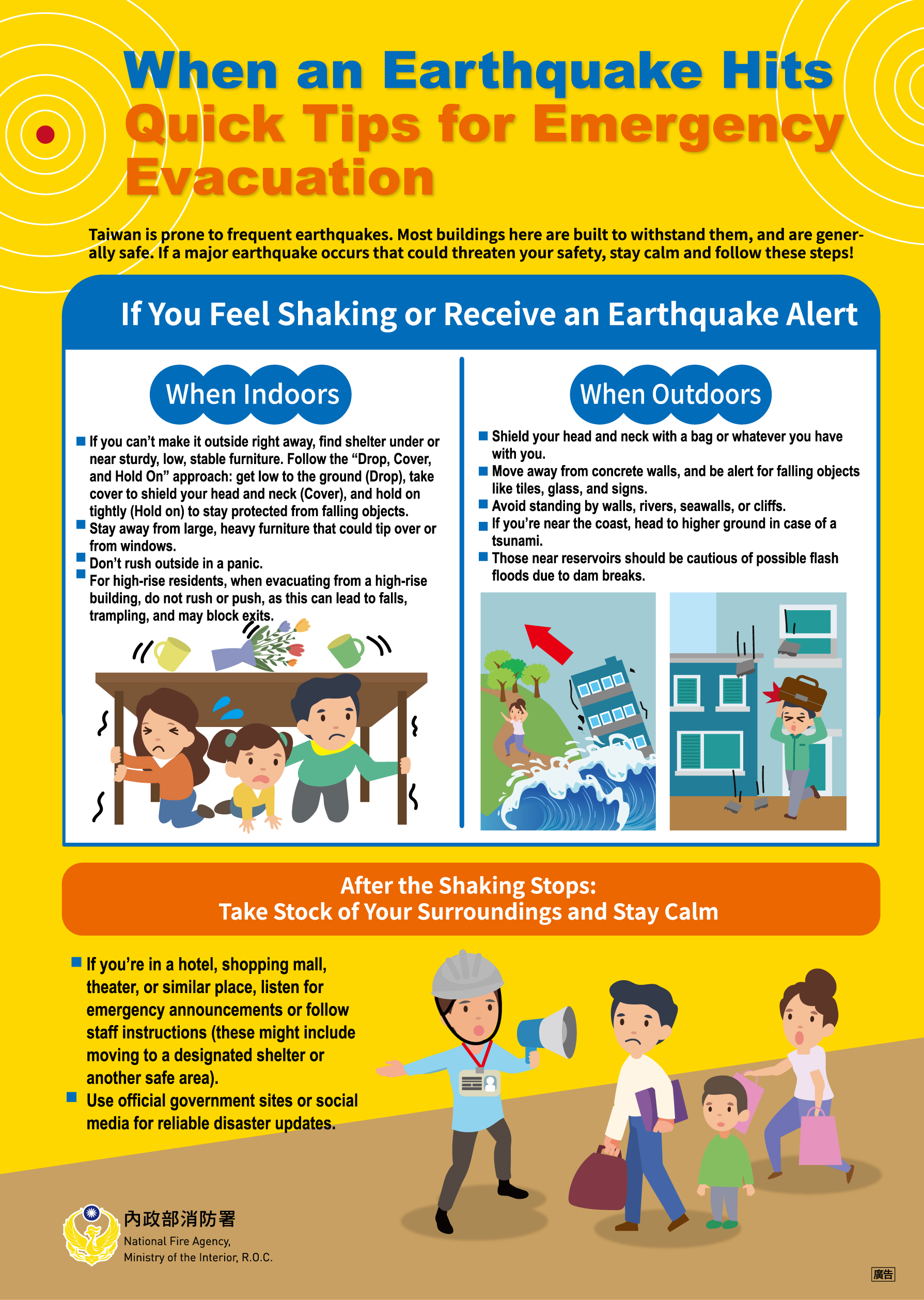 When an Earthquake Hits Quick Tips for Emergency Evacuation